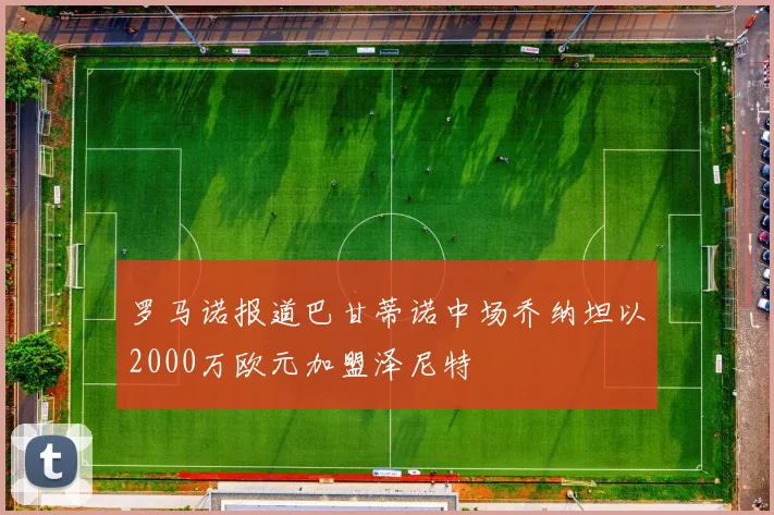 罗马诺报道巴甘蒂诺中场乔纳坦以2000万欧元加盟泽尼特
